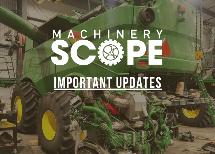 Machinery Scope Announces Comprehensive Updates to Extended Warranty Programs