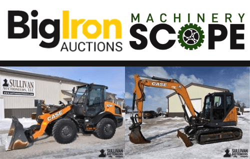 BigIron and Sullivan Auctioneers Equipment Offered with Machinery Scope Coverage
